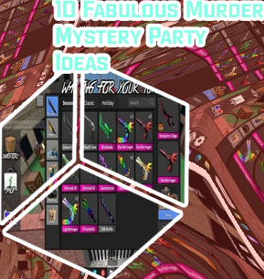 Murder mystery online party