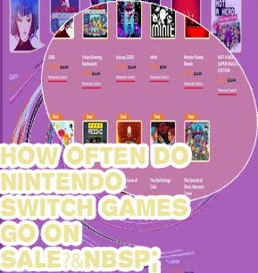 Nintendo games on sale